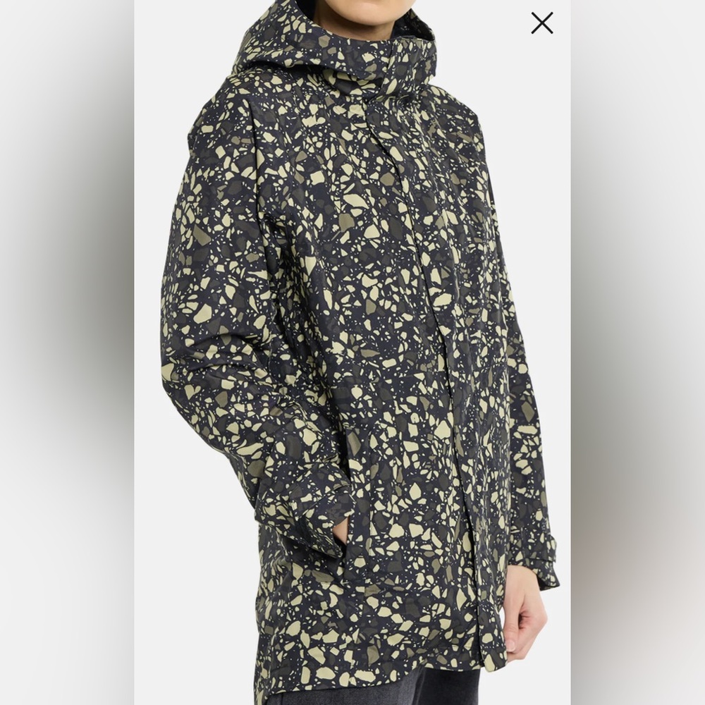 BURTON Hooded Women's Rain Jacket Water resistant VeriDry  L Women